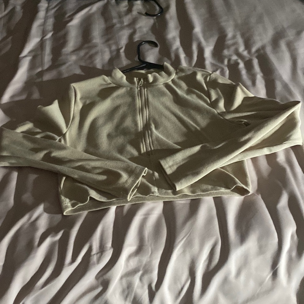 Cropped Half Zip